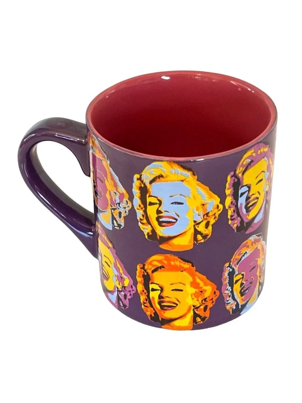 Marilyn Monroe Radio Days Mug Vintage Andy Worhol Style Pop Art 4